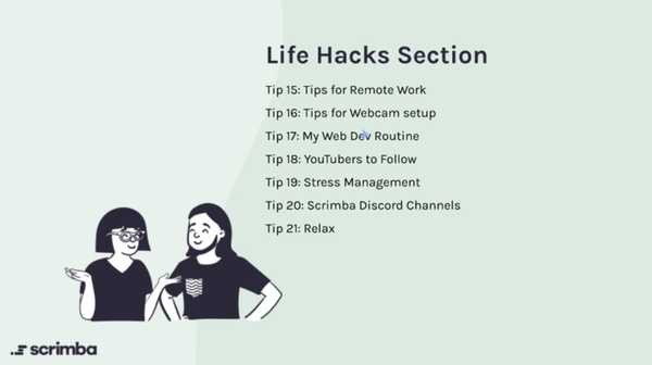Life Hacks Section